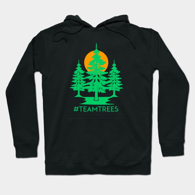 Team trees Hoodie by MShams13